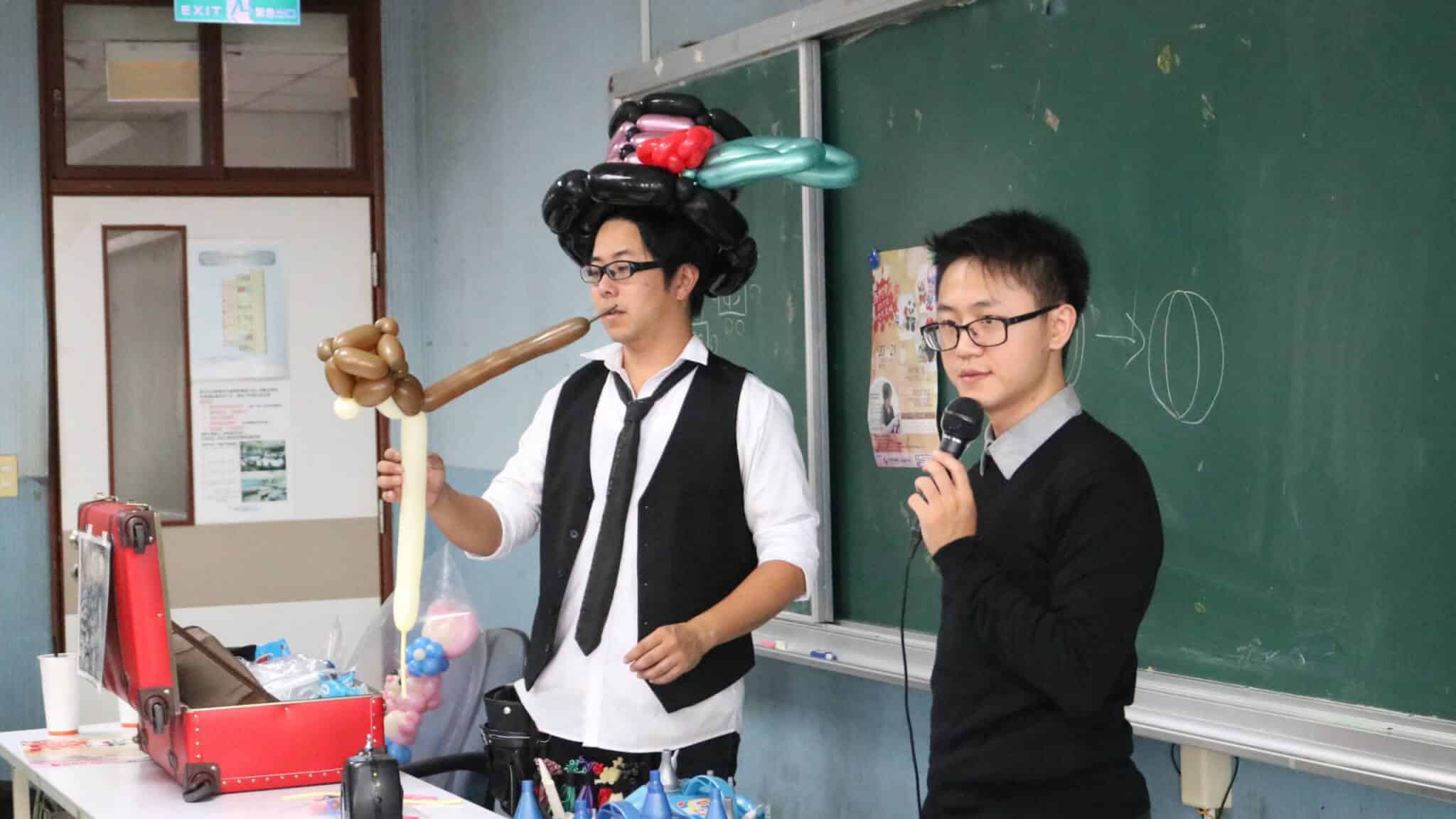 邀請西村剛來台灣開氣球課