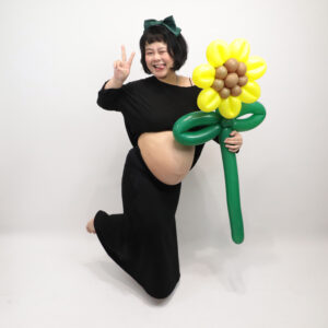 大向日葵氣球花