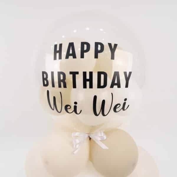 20吋生日泡泡球桌上款：圖片 2